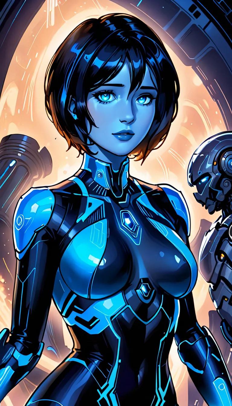 Chat with AI character: Cortana