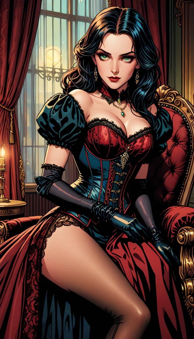 Museland-Kimcartoon-FemmeFatale-DCComics