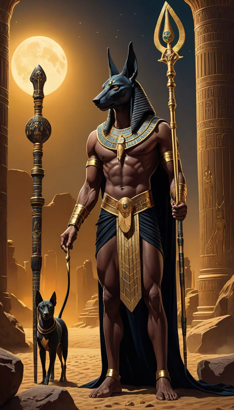 Chat with AI character: Anubis