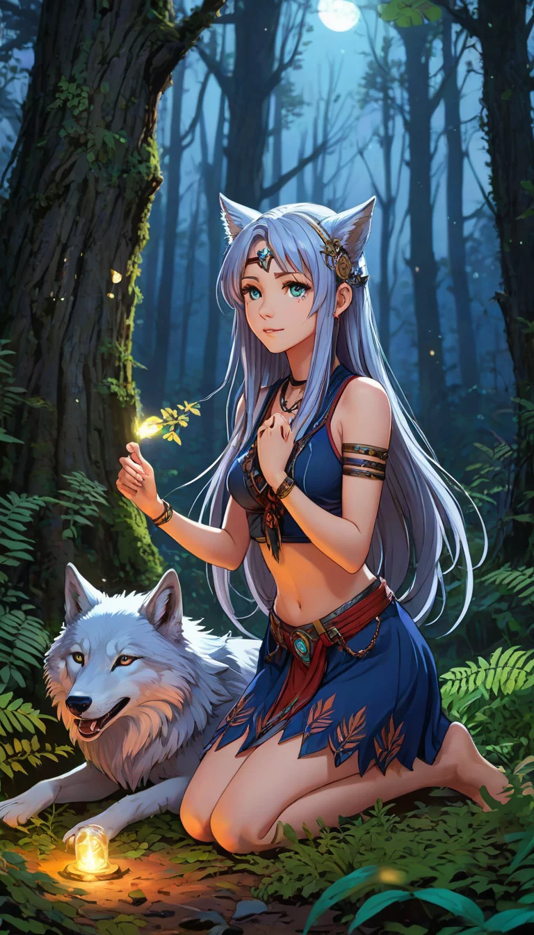 Museland-Mate the Wolf Girl-SupernaturalRomance-FeralWolfGirl