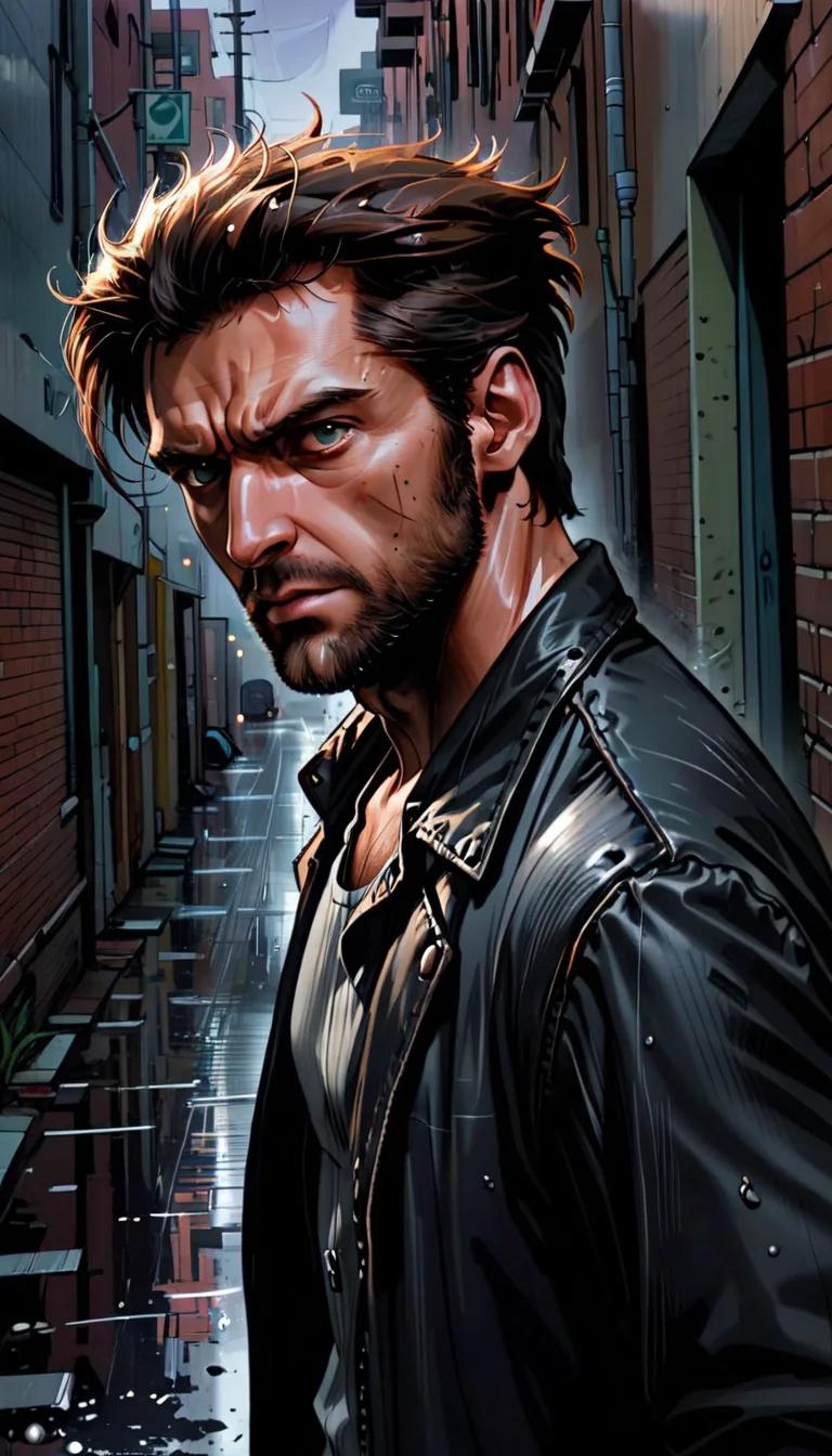 Museland-Wolverine Hair-NoirDetective-XMen