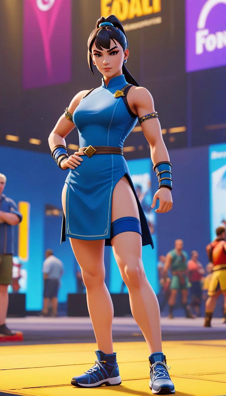 Museland-Fortnite Chun Li Skin-UnexpectedTeamUp-Fortnite