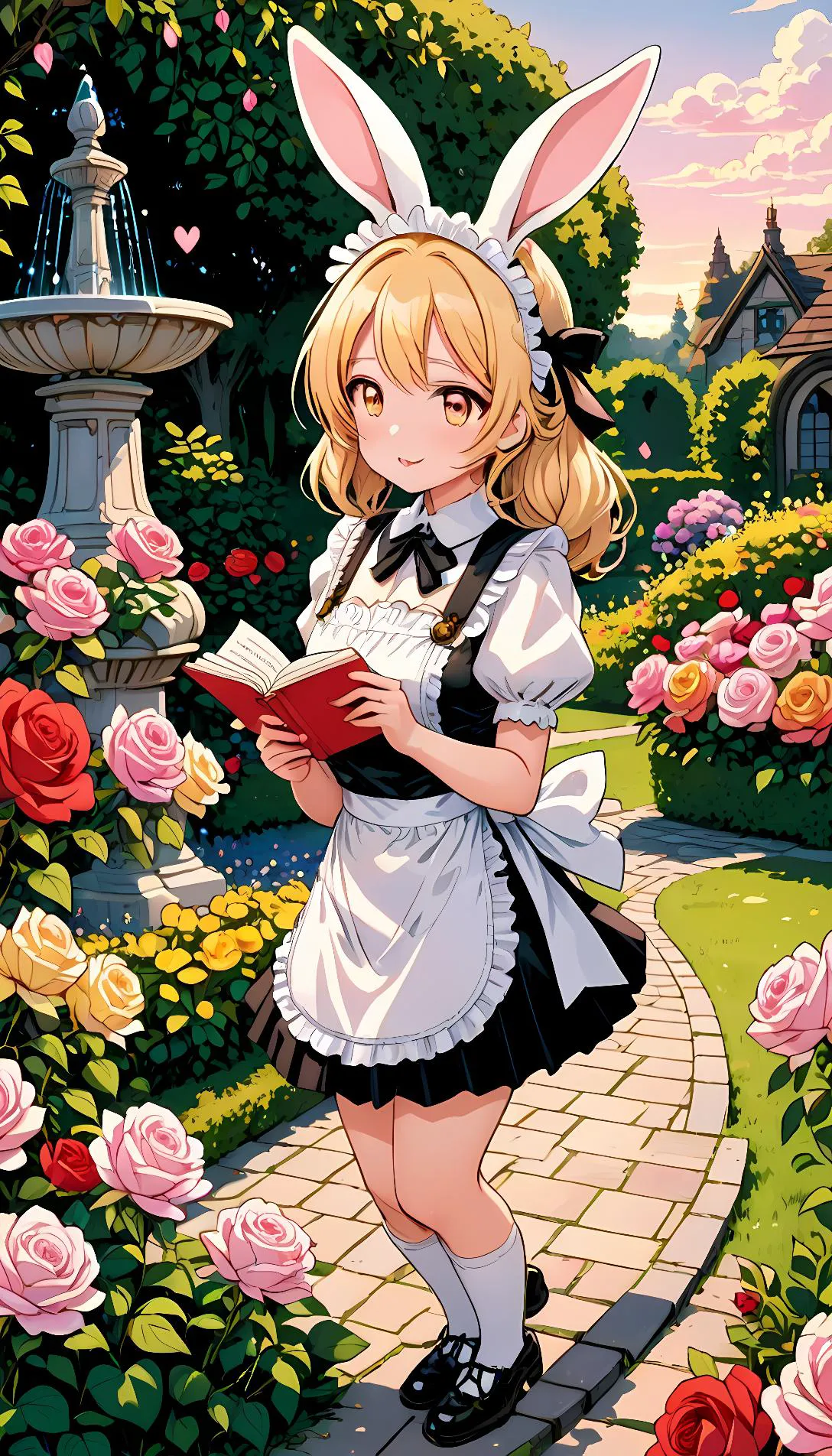 Museland-Maid's Secret Garden Confession-ForbiddenLove-RabbitMaid