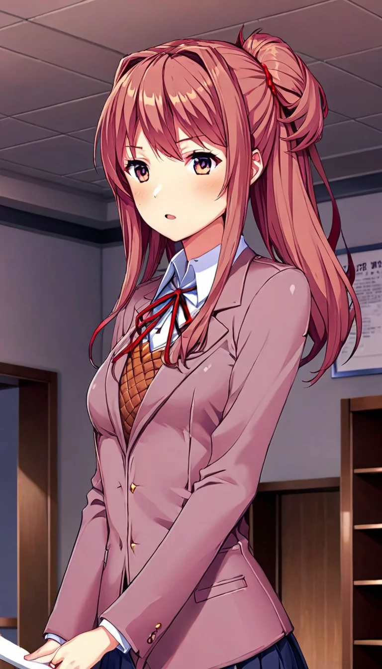 Chat with AI character: Monika, Sayori, Natsuki, Yuri