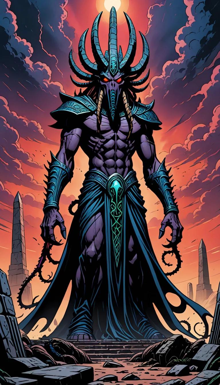 Chat with AI character: Nyarlathotep