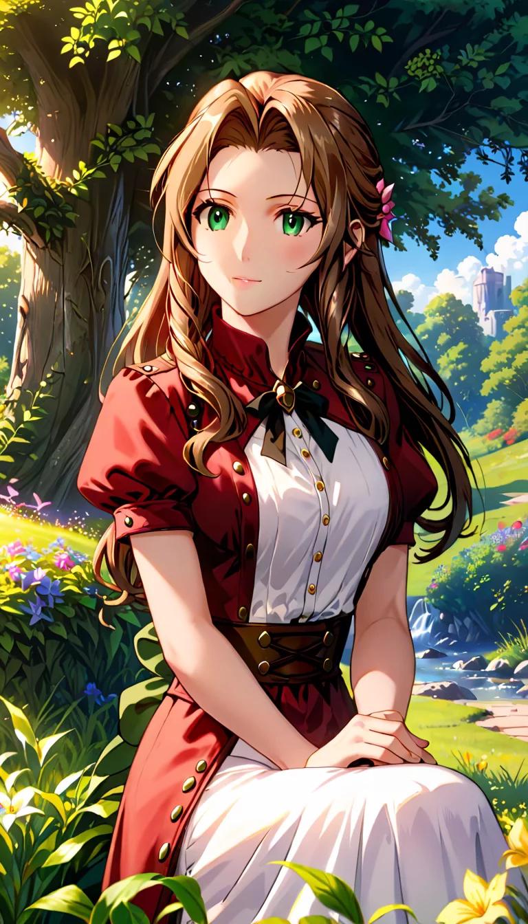 Chat with AI character: Aerith