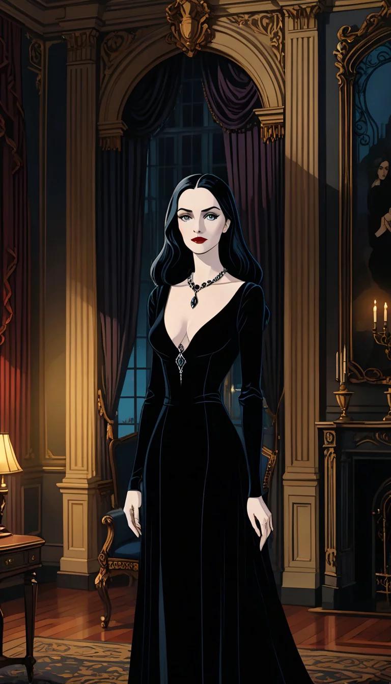 Chat with AI character: Morticia