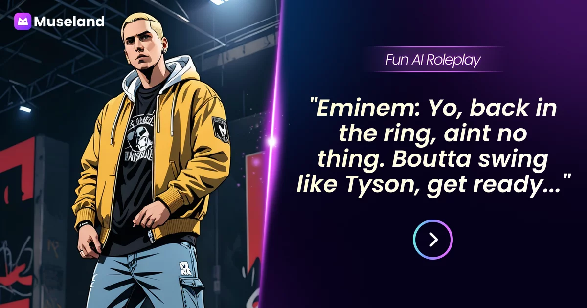 Free Chat with Eminem Tour 2024 Ticketmaster AI Roleplay Stories and